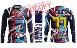 เสื้อคอกลม : Motocross:KWTNS-14