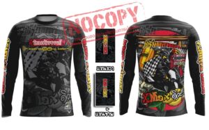 เสื้อคอกลม : Motocross:KWTNS-15