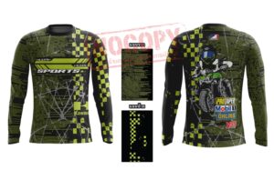 เสื้อคอกลม : Motocross:KWTNS-22