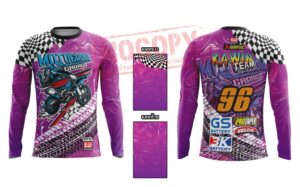 เสื้อคอกลม : Motocross:KWTNS-26